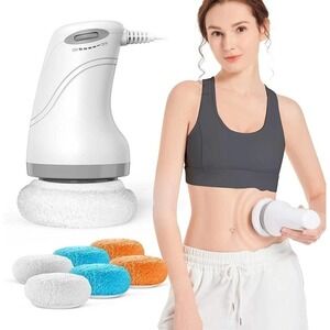 Body Sculpting‎ Machine, Cellulite Massager Electric with 3 Washable Pads